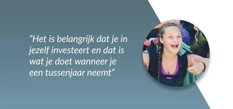 Het Tussenjaar van...Jennifer - "Dit was mijn beste jaar ooit!"