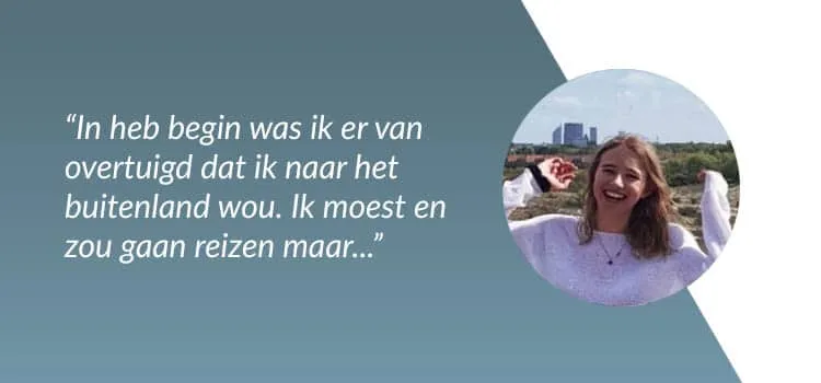 Het Tussenjaar van...Yosha - "Ik wilde perse reizen maar vond toch een andere goeie invulling"