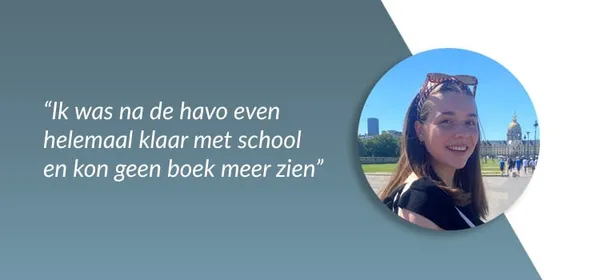 Het Tussenjaar van...Eline - "Ik was na de havo even helemaal klaar met school"