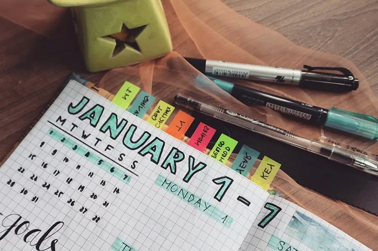studieplanner studeren eerste jaar