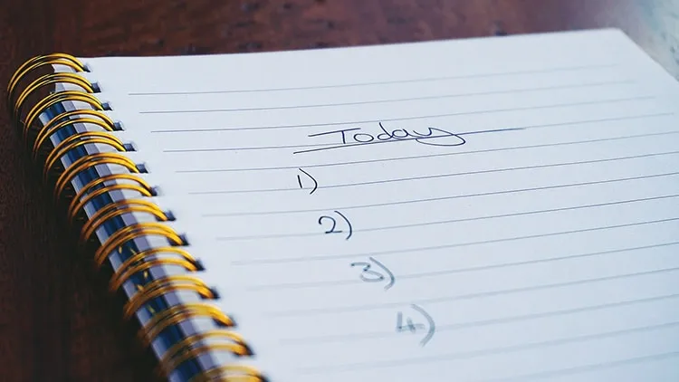 to-do lijstje studeren