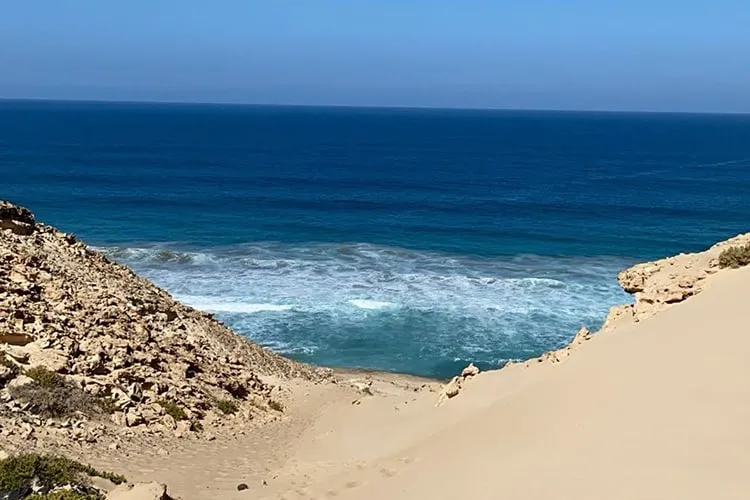 tripje strand tussenjaar Eva
