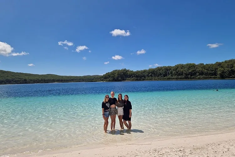 tussenjaar Alycia strand