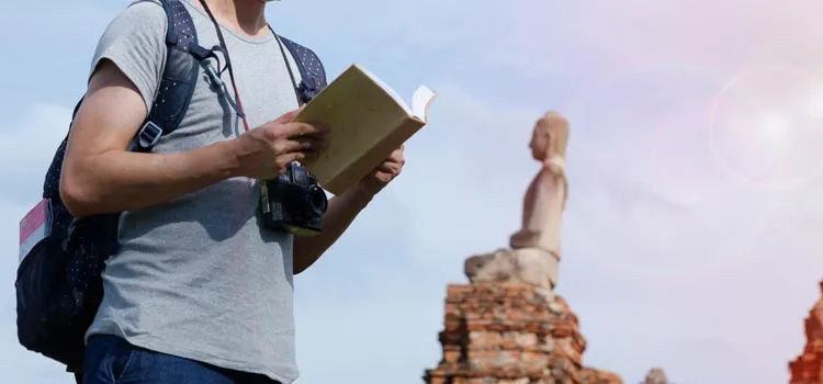 Jongeren op reis tijdens tussenjaar in het buitenland
