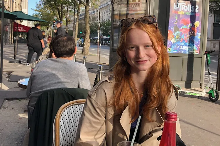 tussenjaar reizen Fleur Parijs