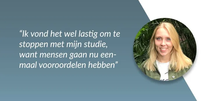 Het Tussenjaar van...Fabienne - "Ik kwam er al snel achter dat ik wilde stoppen met mijn studie."