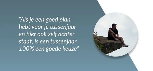 Het Tussenjaar van...Mark - "Ik was aan het twijfelen tussen drie studies. Een tussenjaar voelde het beste."