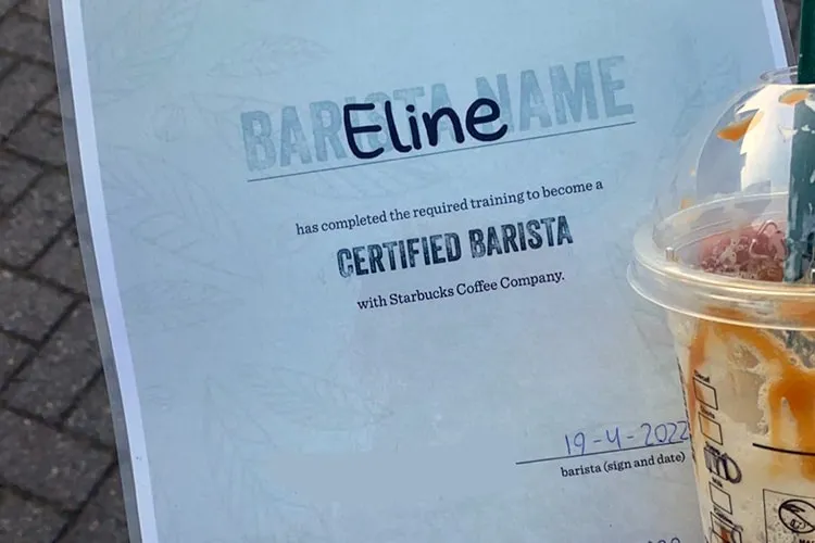 tussenjaar werken Barista